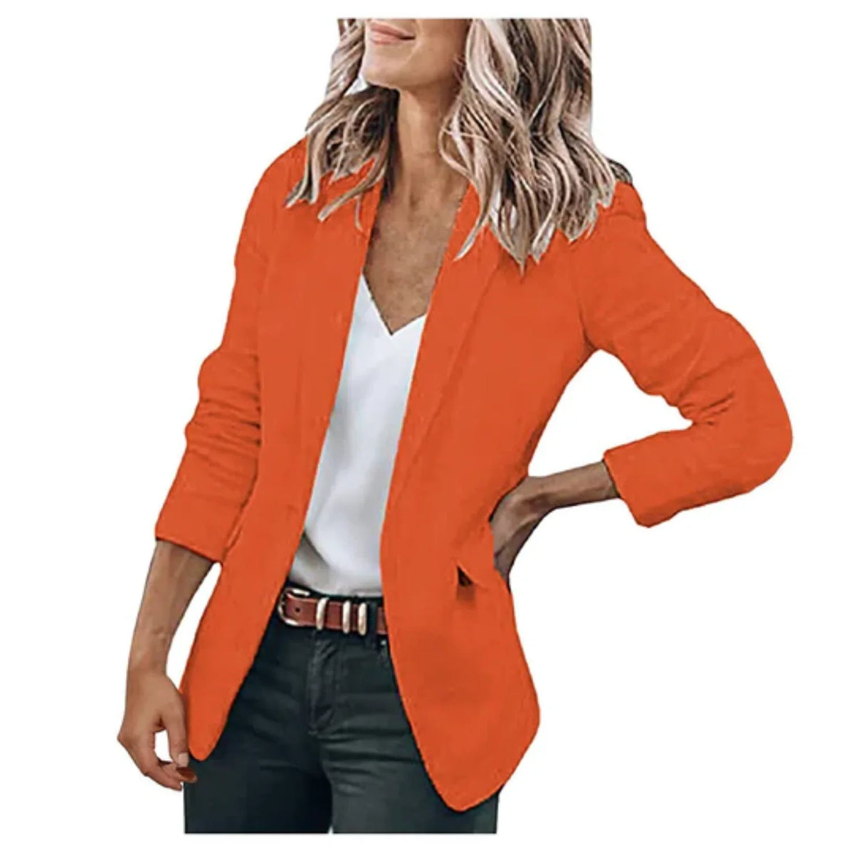 Tailored Fitted Classic Blazer