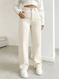 High Waist Loose Wide Leg Jeans