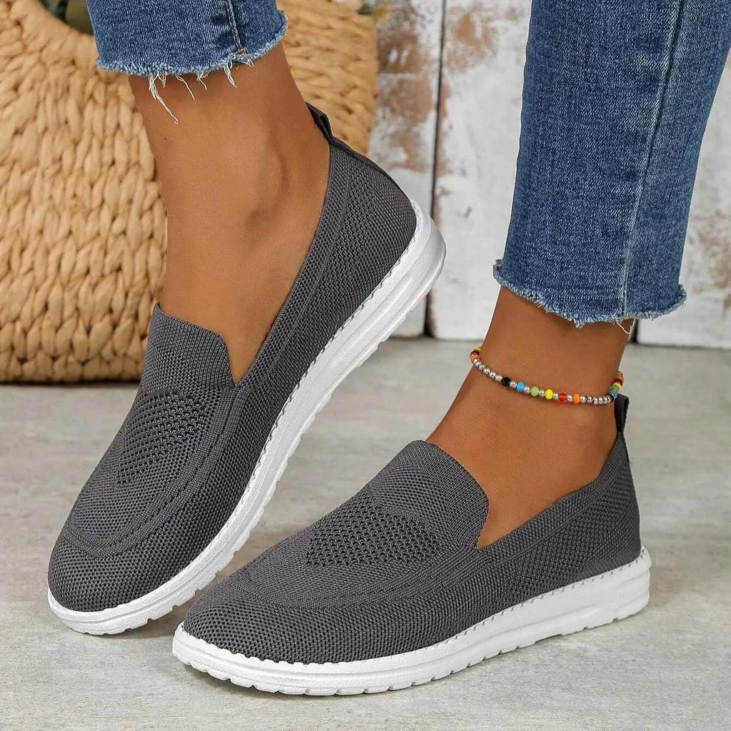 Slip-On Mesh Comfort Trainers