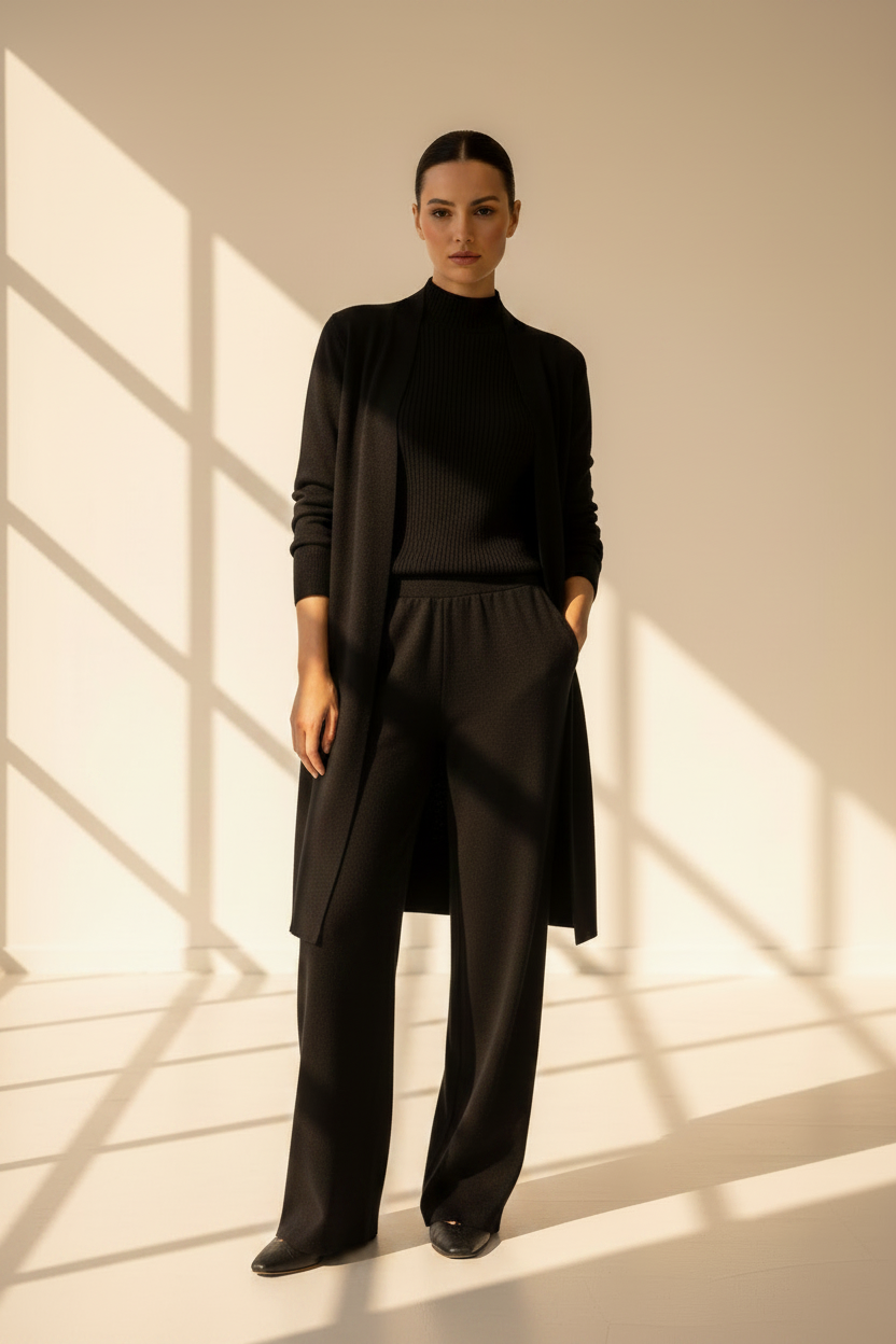 Three-Piece Knit Lounge Set